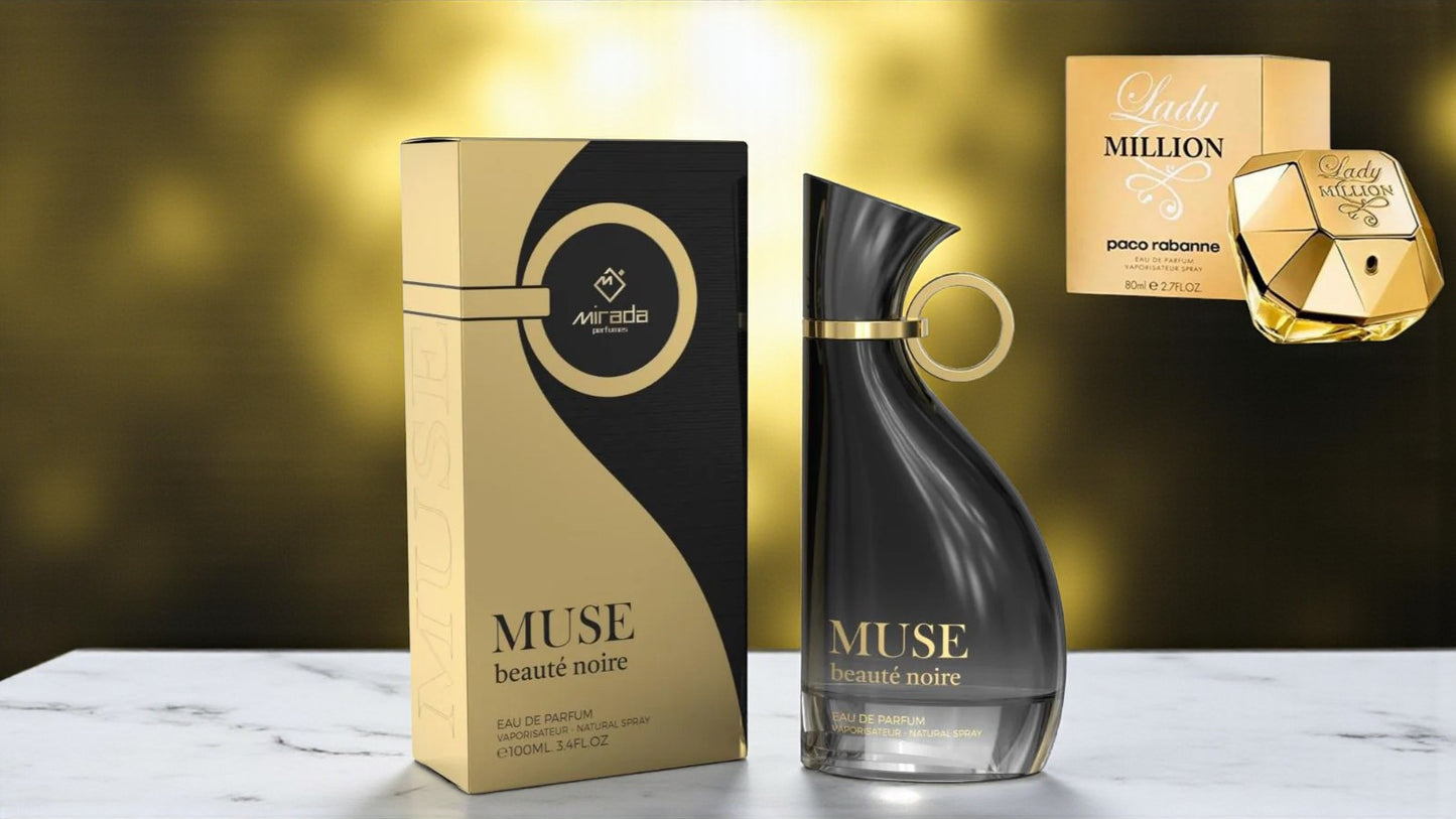Muse Beauté Noire (Pour Femme) - 100ML EDP By Mirada✔️