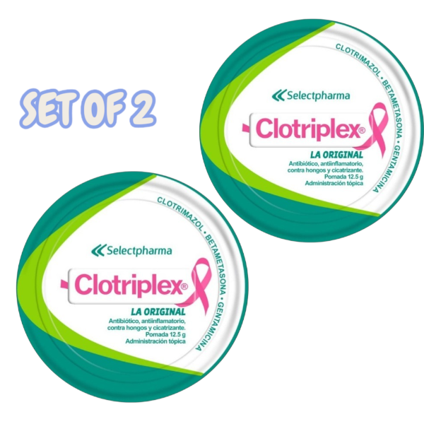 CLOTRIPLE 12GCrema Antifúngica – Alivio Rápido para Hongos en la Piel