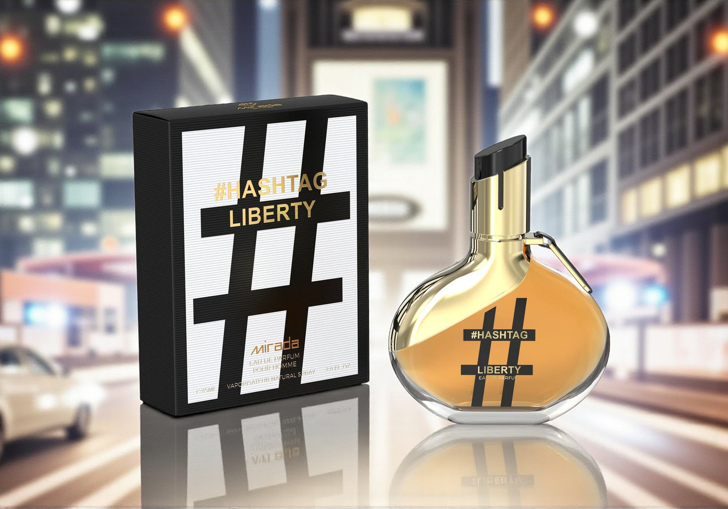 Hashtag Liberty Edp (Pour Femme) - 85ML By Mirada✔️