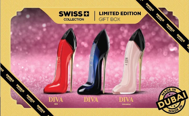 SET DIVA COLECCIÓN SUIZA 3 PIEZAS 100ml